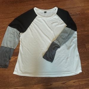 Shein Curve Long Sleeve Shirt